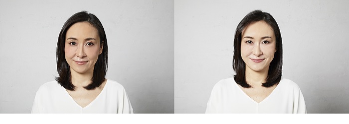 LINDA　光で色味がこんなに変わります